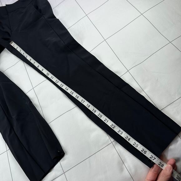Athleta Pants Women 4 Black Stellar Trouser Modern Casual Active Sleek Commute - Picture 11 of 13
